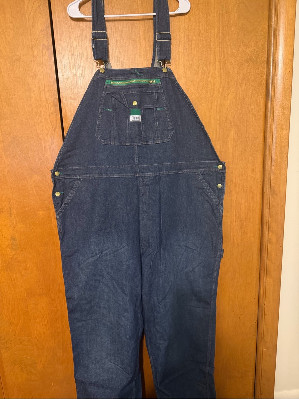 Liberty Dark Blue Denim Work Overalls